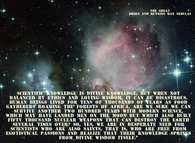 Great Orion Nebula and Running Man Nebula