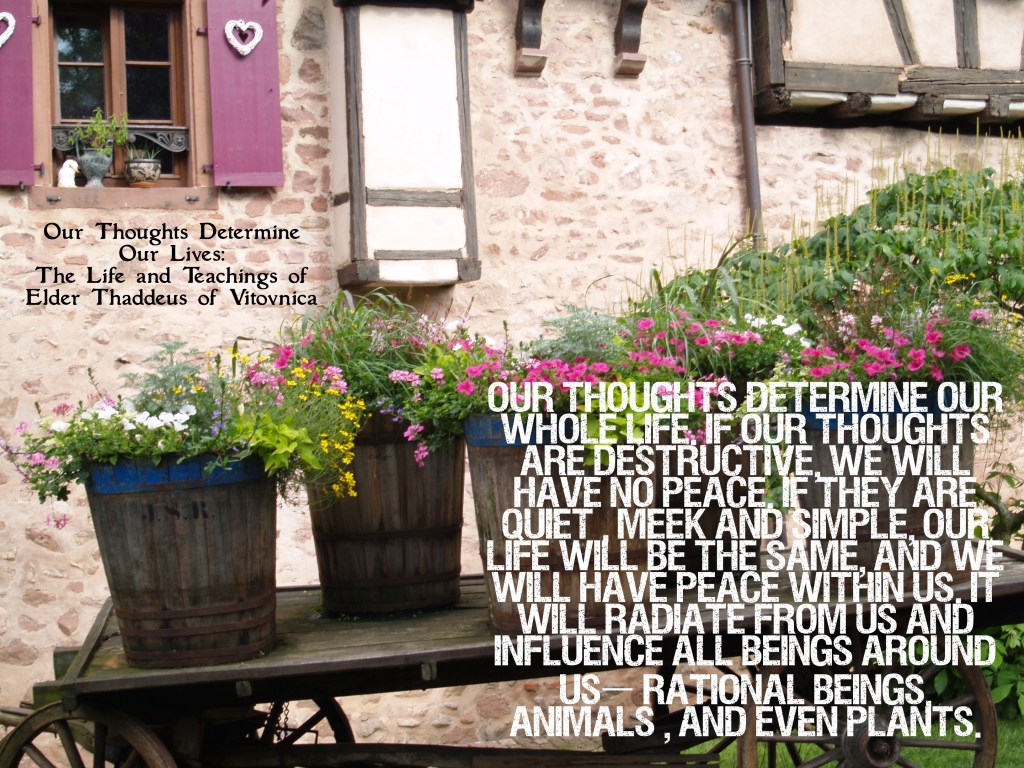 our thoughts and our lives