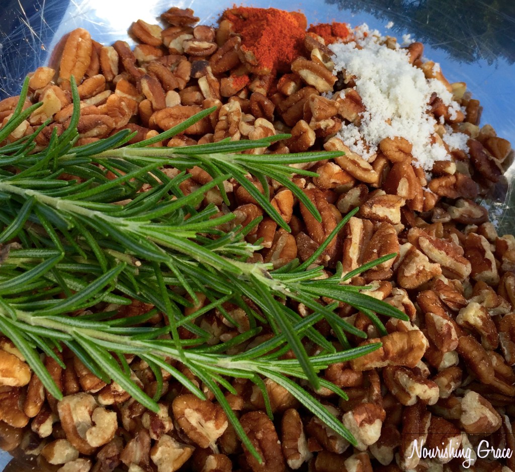 Rosemary Cayenne Pepper Pecans Ingredients