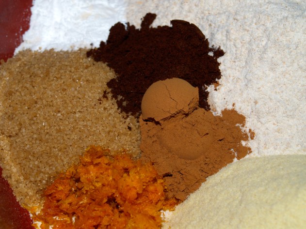 dry ingredients melomakarona