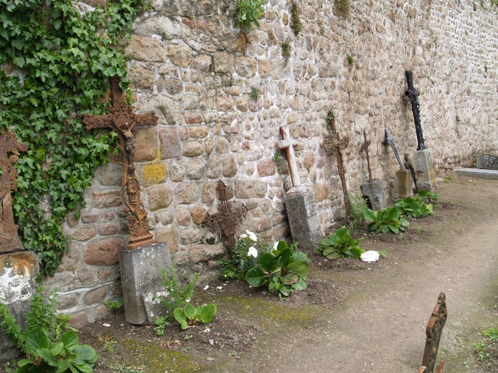 Graveyard in Mont Saint-Michel