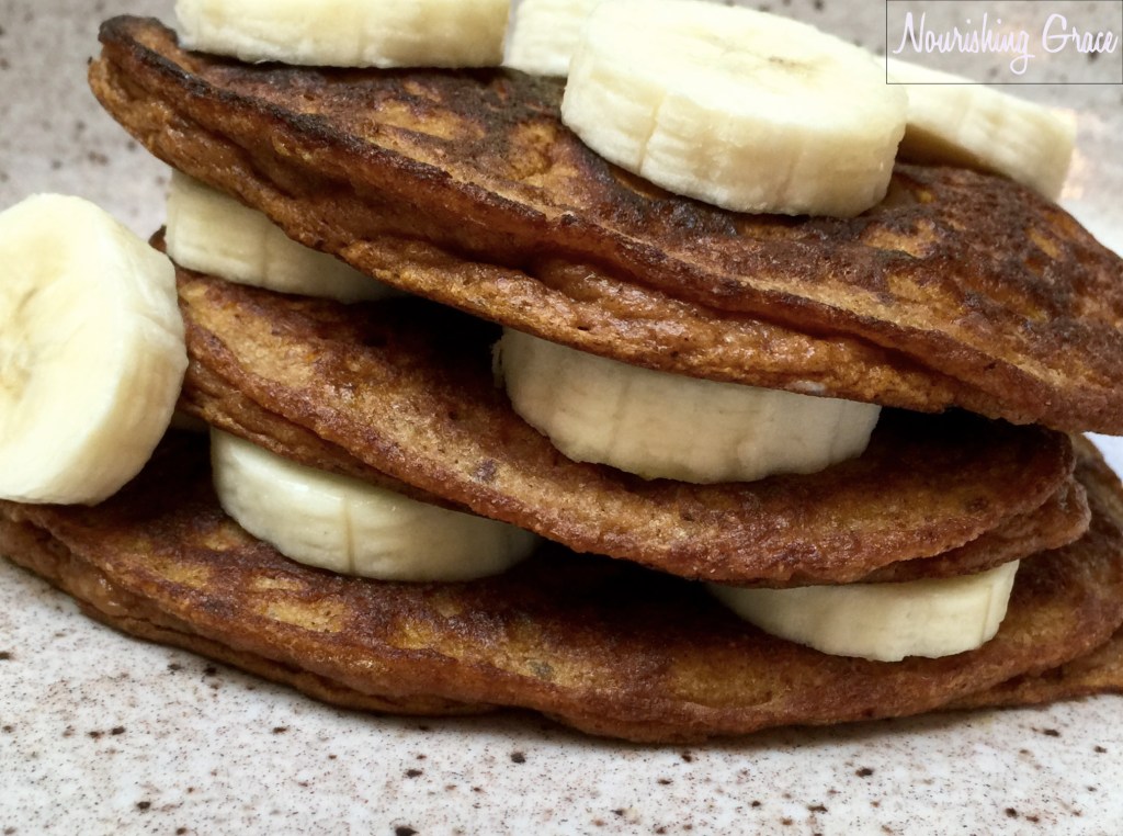 paleo Pumpkin Pancake no syrup