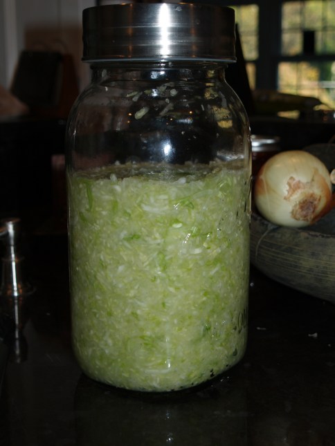 Sauerkraut on the Ferment