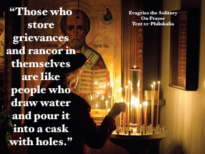 don't store grievances