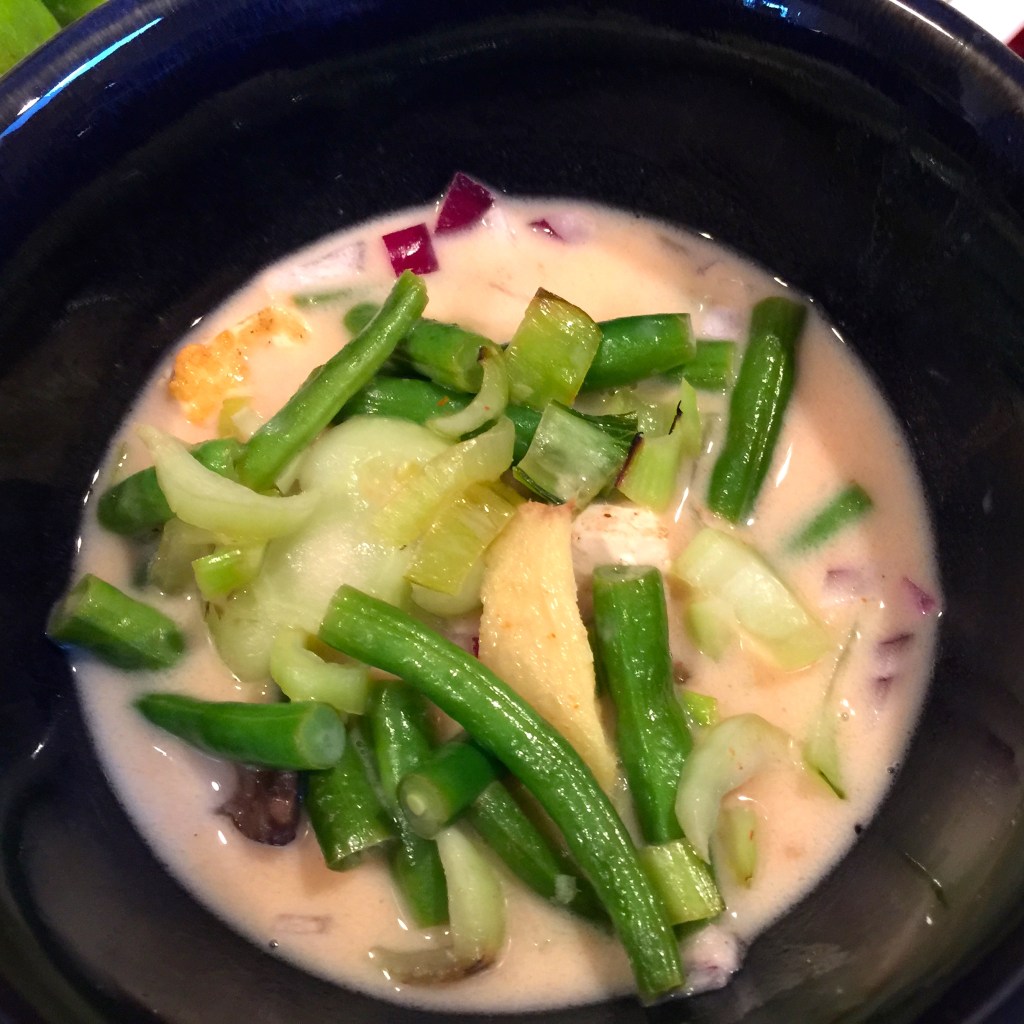 the youngest ones bowl of soup