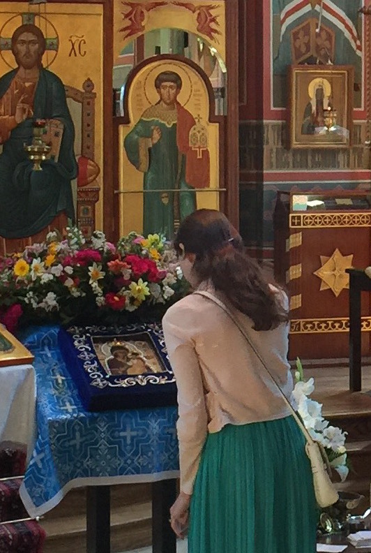 holy myrrh streaming hawaii iveron icon of the most holy theotolos