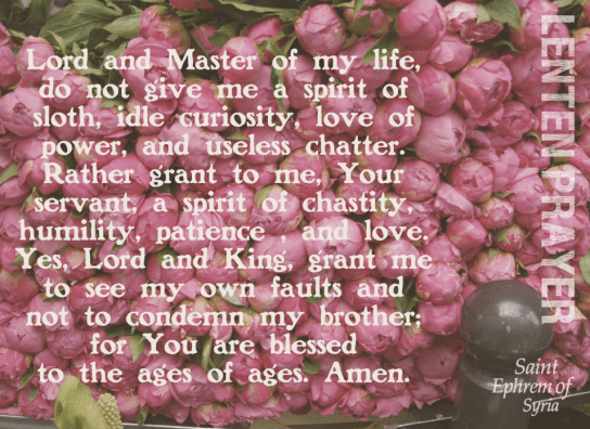 prayer of saint ephemera