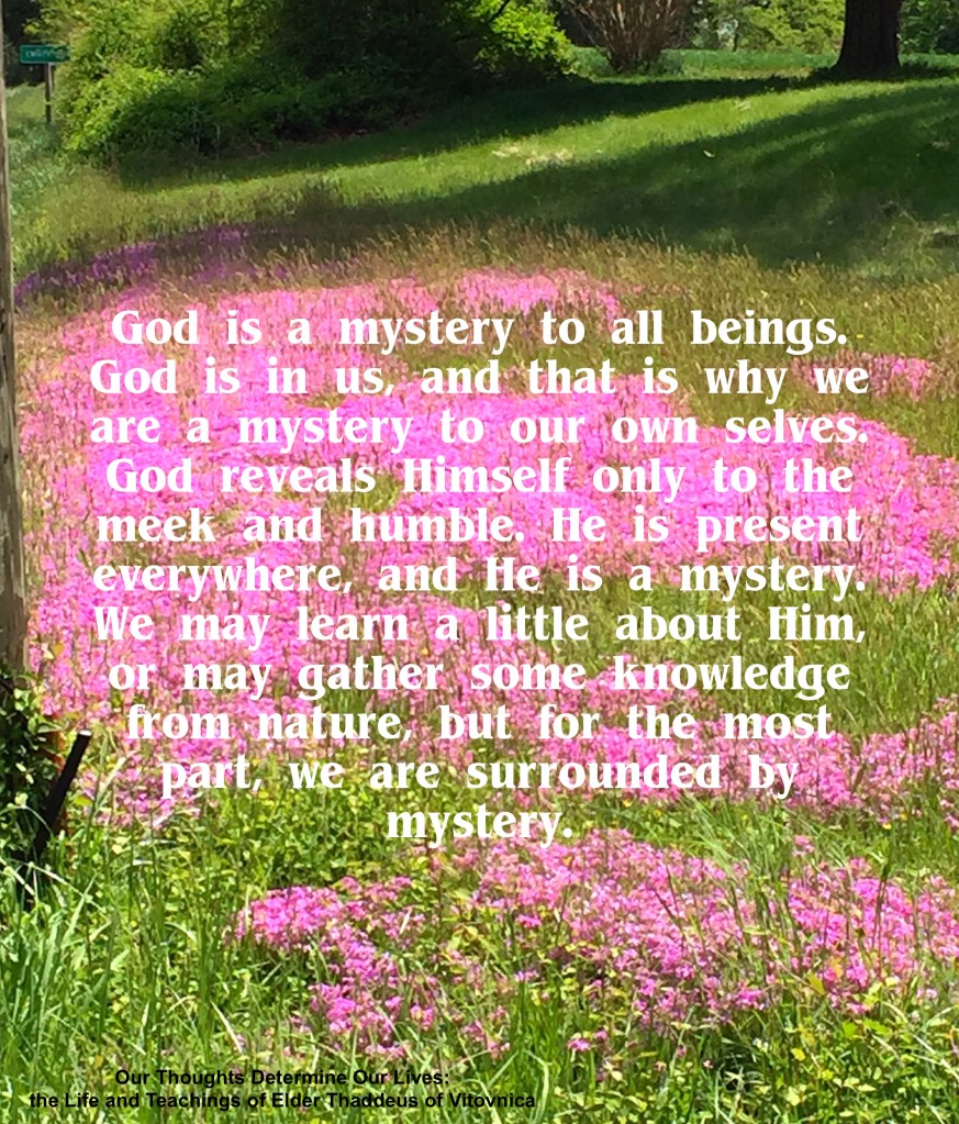 God is A Mystery