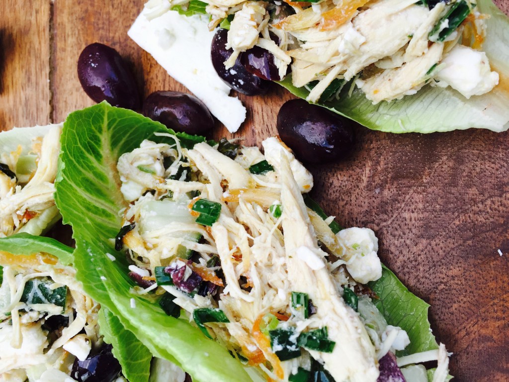 souvlaki chicken wraps