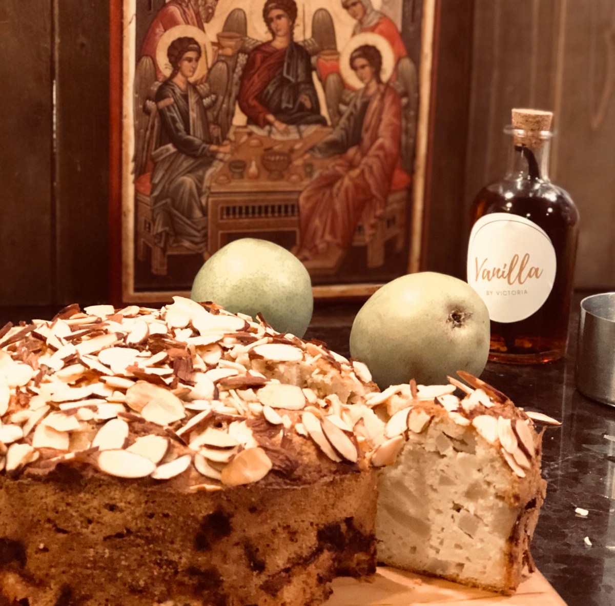 Almond Pear Cake {gluten&nbsp;free}